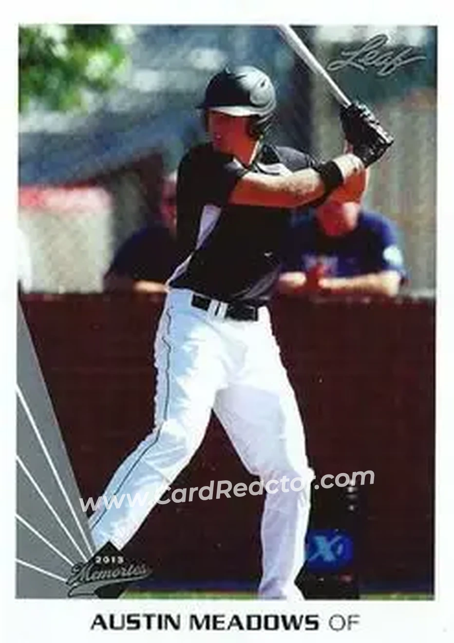 2013 Leaf Memories #B-AM1 - Austin Meadows - Front