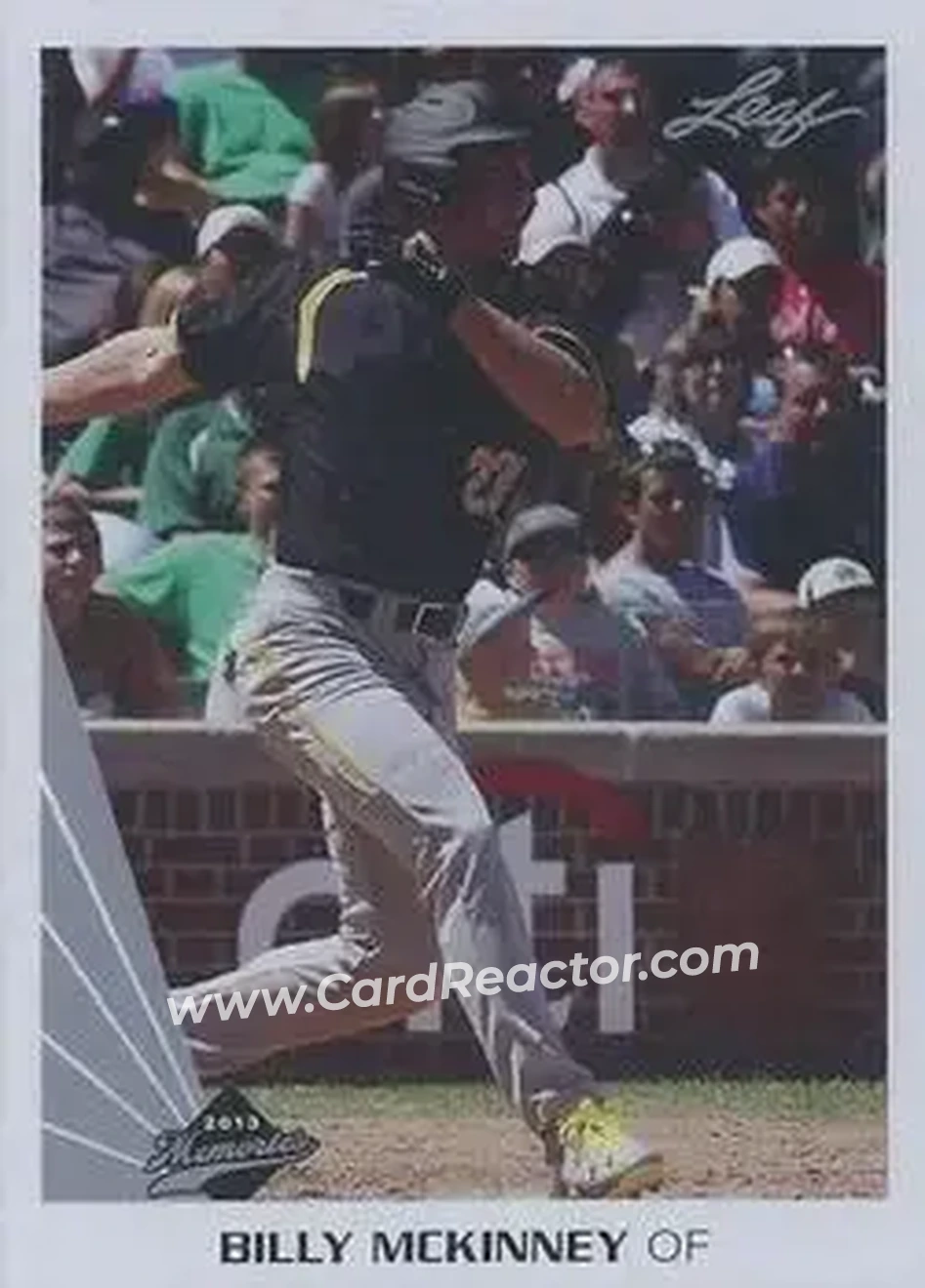 2013 Leaf Memories #B-BMK - Billy McKinney - Front