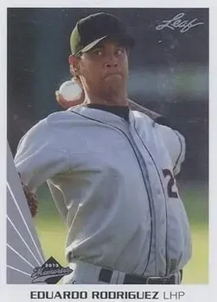 2013 Leaf Memories #B-ER1 Eduardo Rodriguez