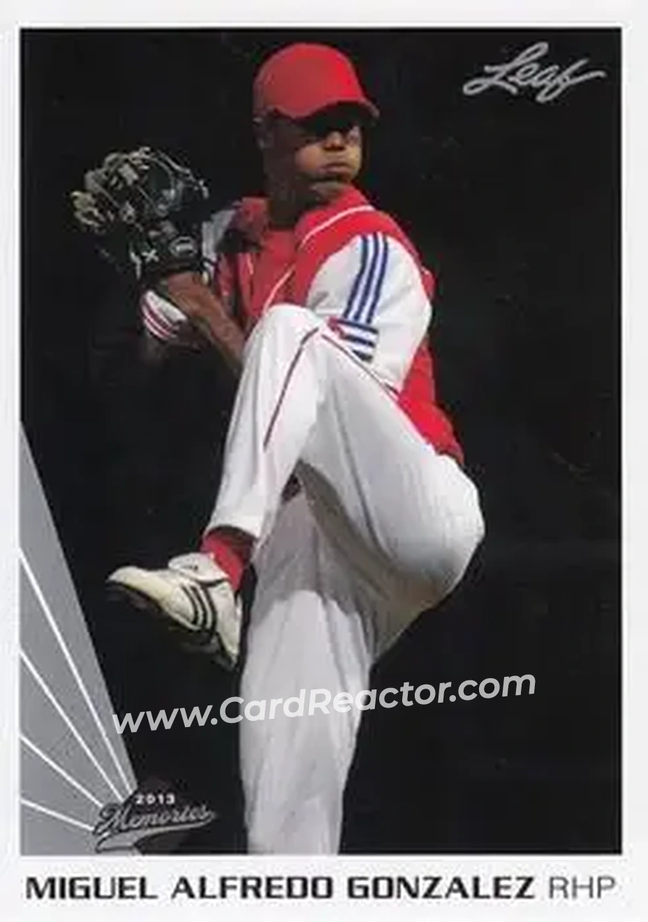 2013 Leaf Memories #B-MAG - Miguel Alfredo Gonzalez - Front
