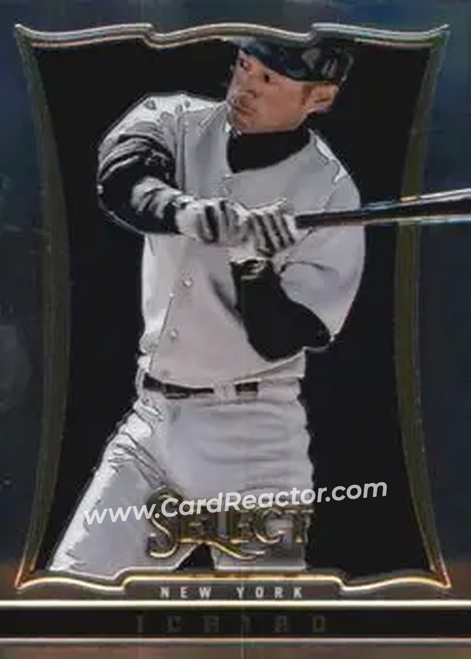 2013 Panini Select #15 - Ichiro - New York Yankees - Front 2013 Panini Select #15 - Ichiro - New York Yankees - Front