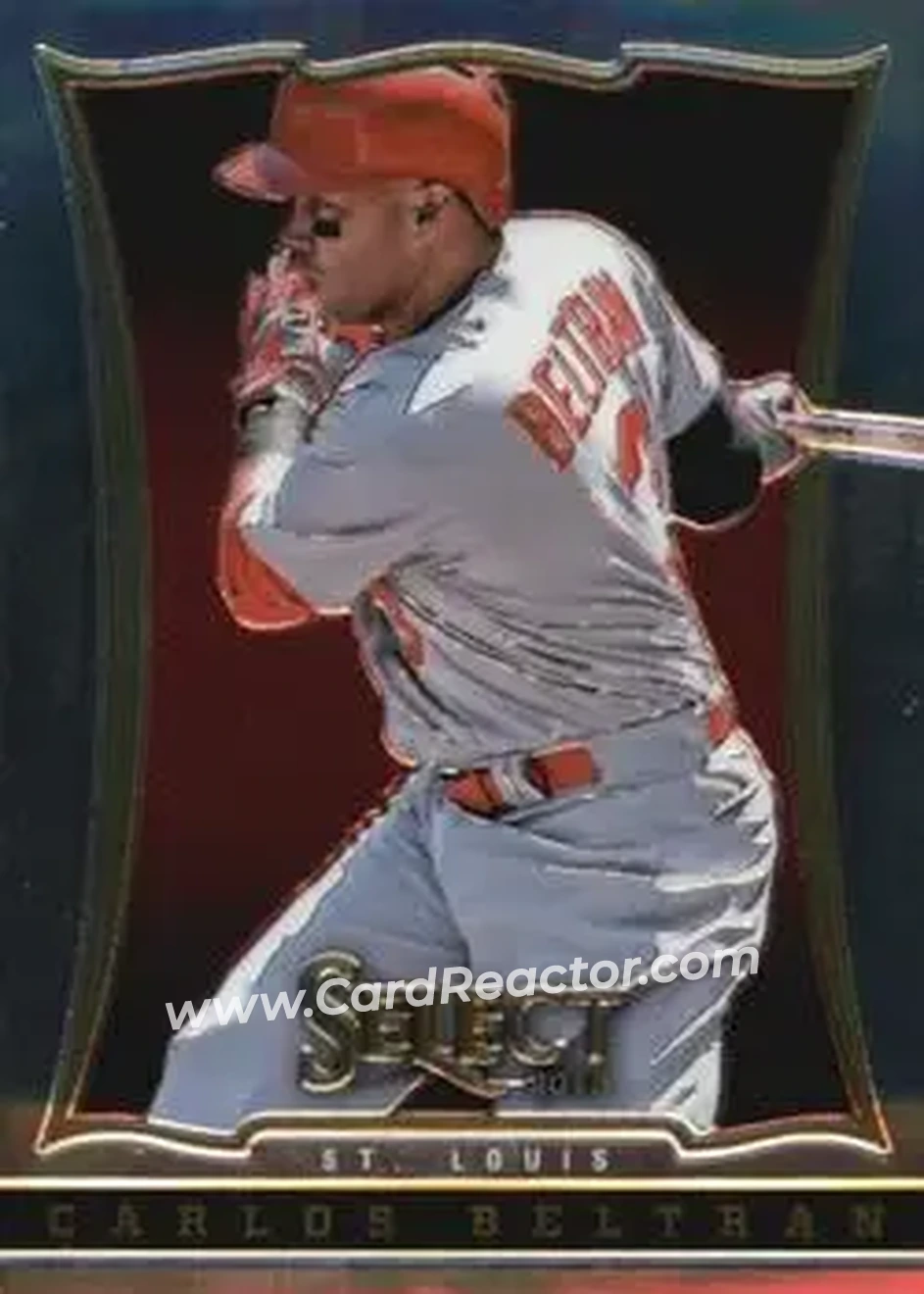 2013 Panini Select #20 - Carlos Beltran - St. Louis Cardinals - Front 2013 Panini Select #20 - Carlos Beltran - St. Louis Cardinals - Front