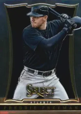 2013 Panini Select #21 - Freddie Freeman - Atlanta Braves