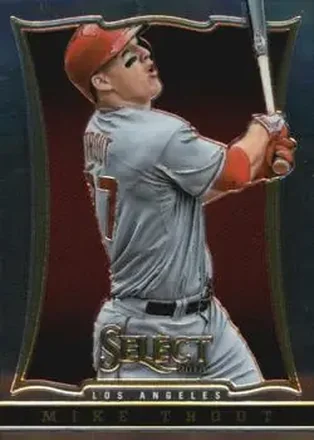 2013 Panini Select #22 - Mike Trout - Los Angeles Angels