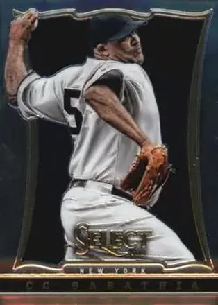 2013 Panini Select #25 - CC Sabathia - New York Yankees