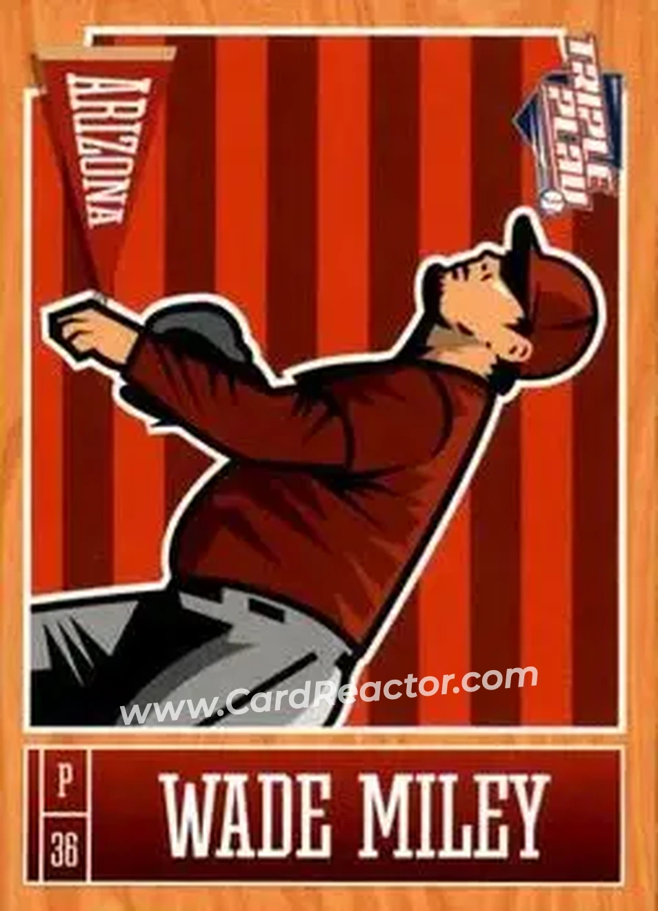 2013 Panini Triple Play #2 - Wade Miley - Arizona Diamondbacks - Front 2013 Panini Triple Play #2 - Wade Miley - Arizona Diamondbacks - Front