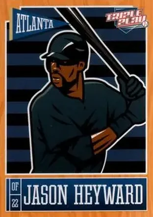 2013 Panini Triple Play #6 Jason Heyward