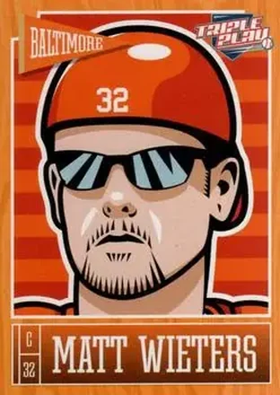 2013 Panini Triple Play #9 Matt Wieters