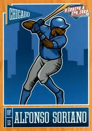 2013 Panini Triple Play #15 Alfonso Soriano