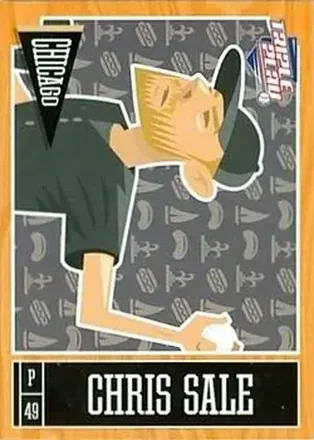 2013 Panini Triple Play #17 Chris Sale