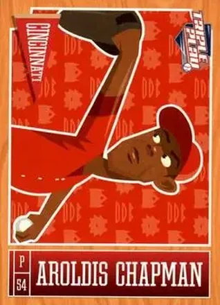2013 Panini Triple Play #19 Aroldis Chapman