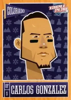 2013 Panini Triple Play feature card