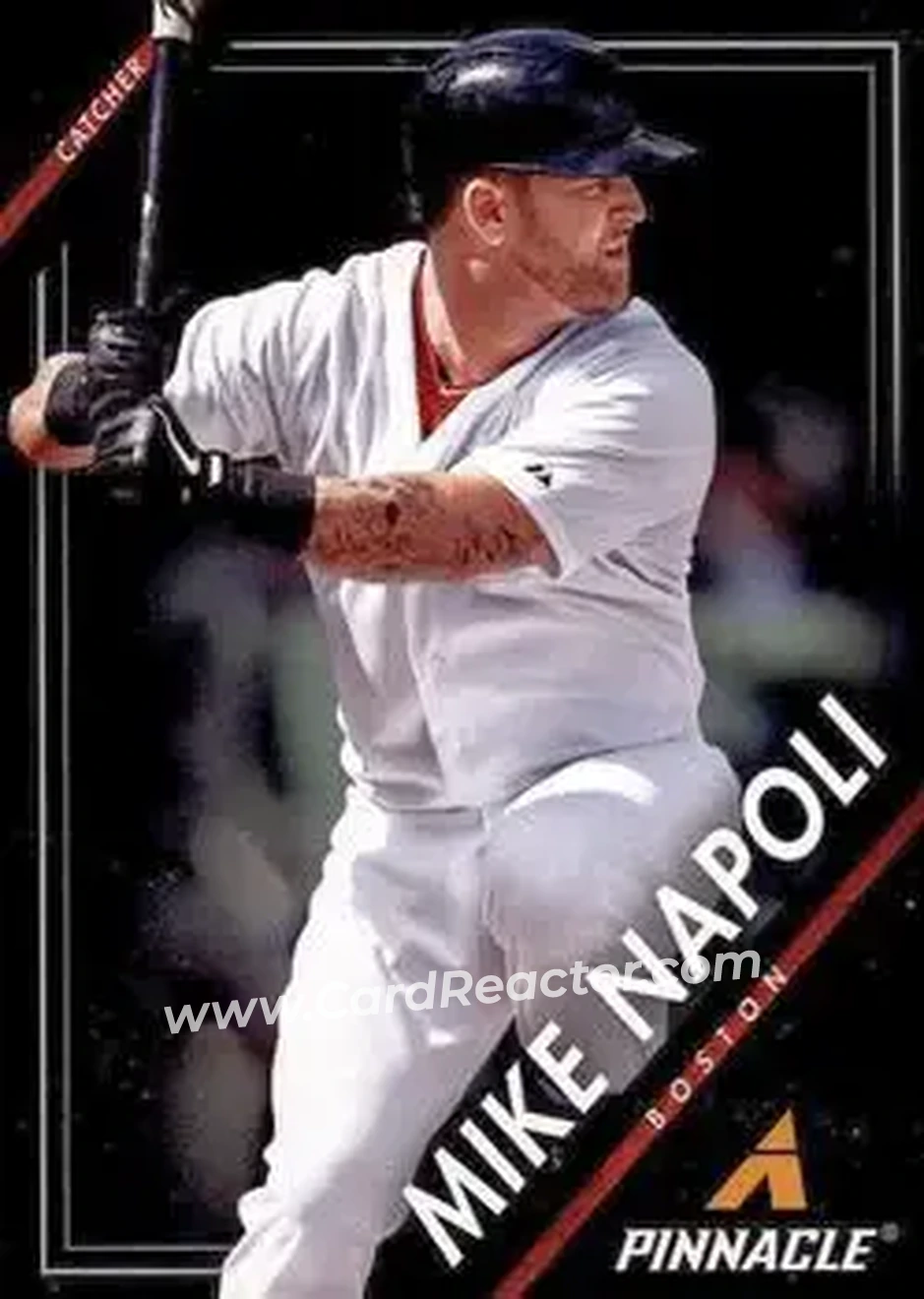 2013 Pinnacle #6 - Mike Napoli - Boston Red Sox - Front