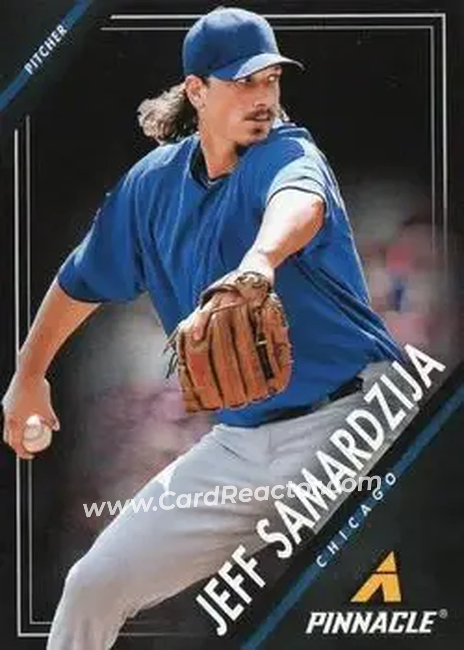 2013 Pinnacle #17 - Jeff Samardzija - Chicago Cubs - Front 2013 Pinnacle #17 - Jeff Samardzija - Chicago Cubs - Front