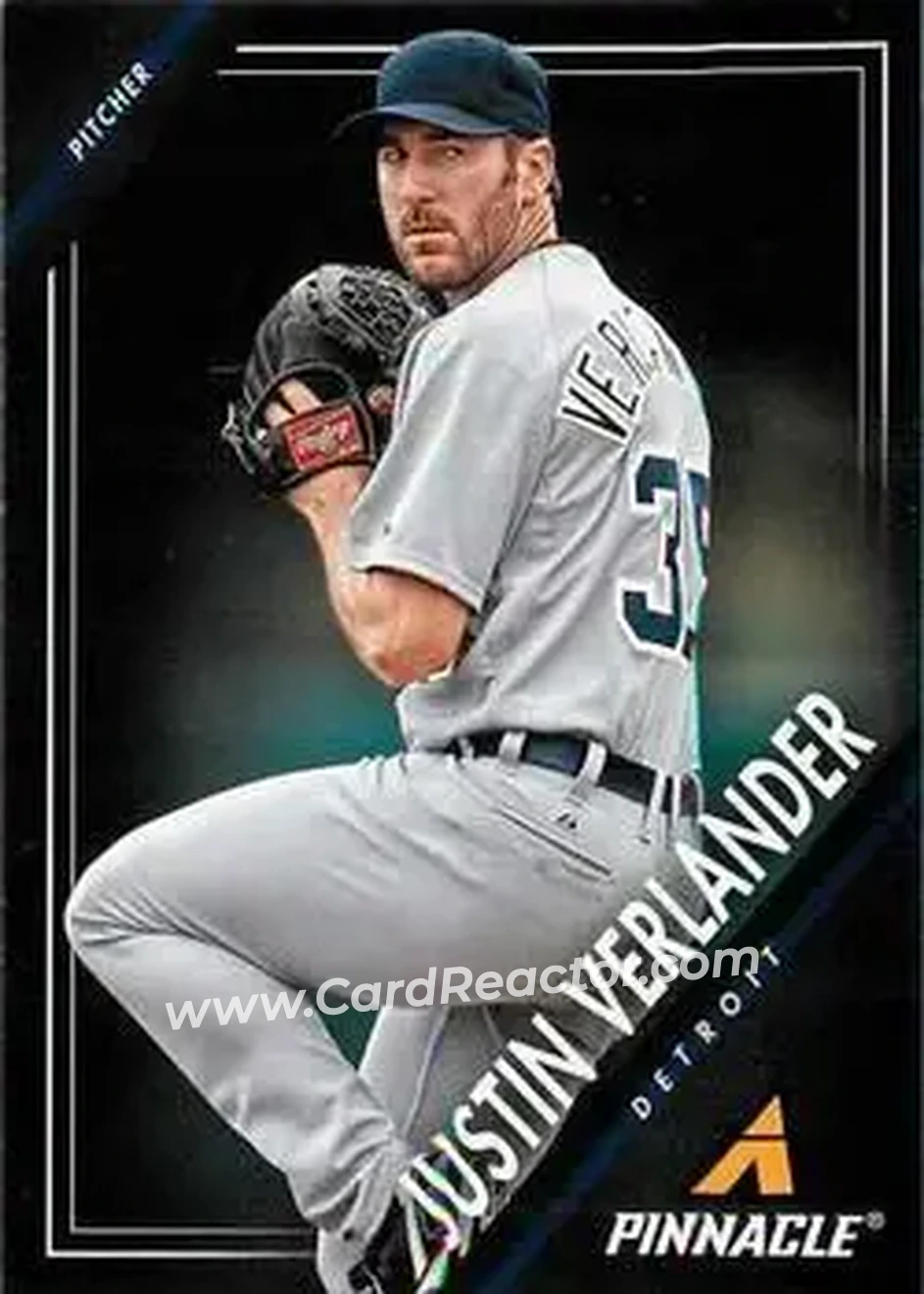 2013 Pinnacle #20 - Justin Verlander - Detroit Tigers - Front