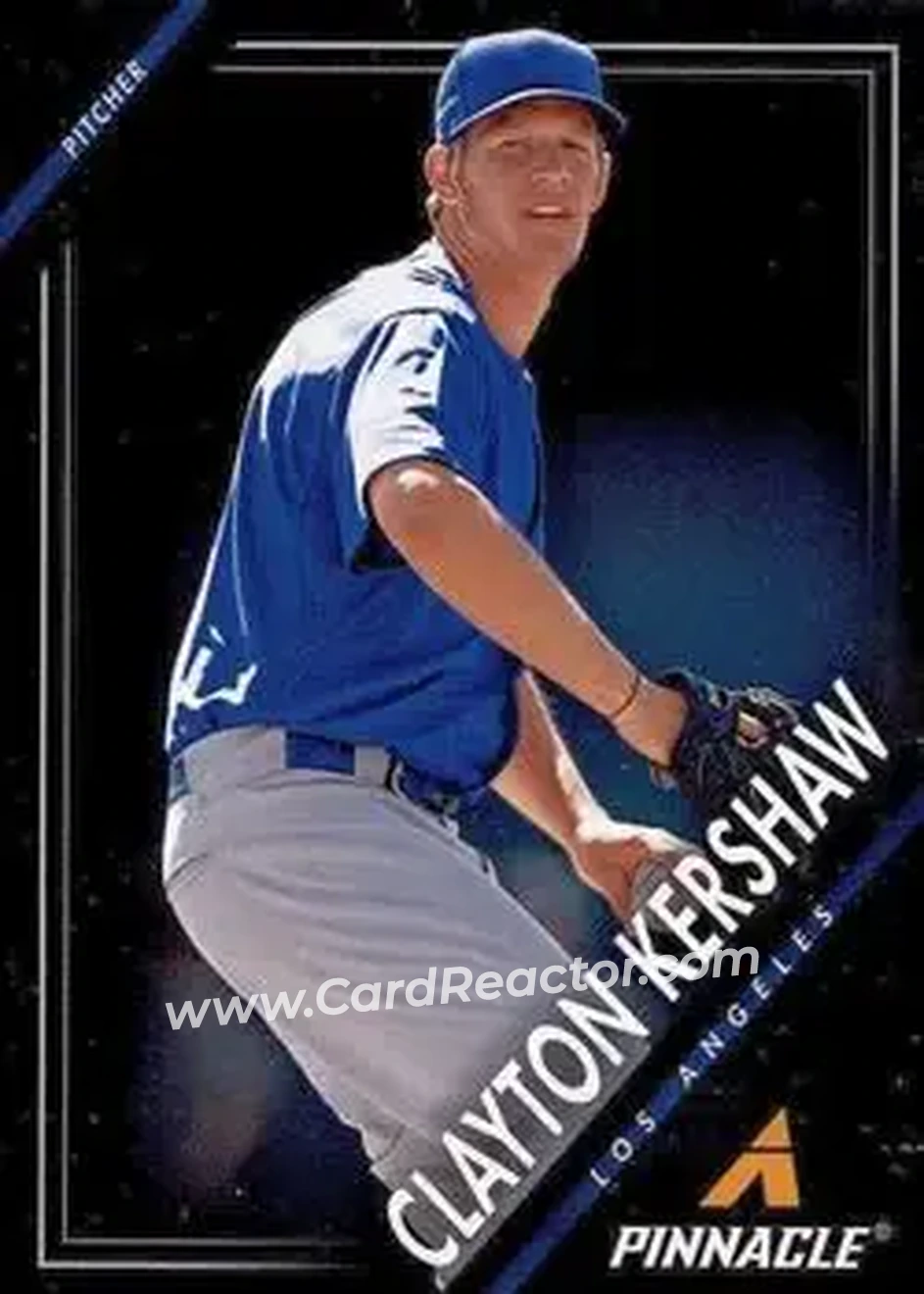 2013 Pinnacle #22 - Clayton Kershaw - Los Angeles Dodgers - Front