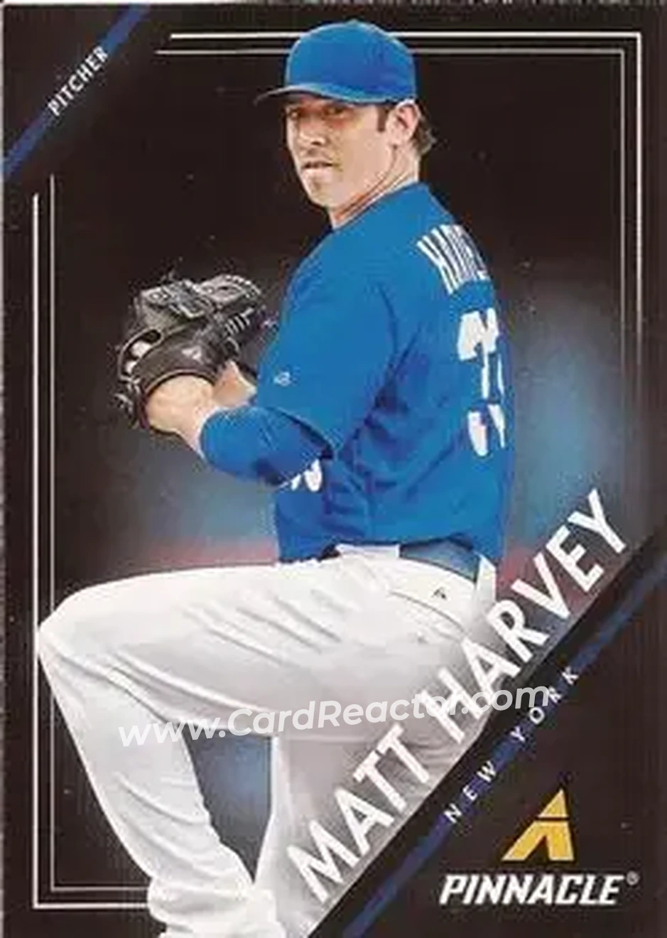 2013 Pinnacle #23 - Matt Harvey - New York Mets - Front