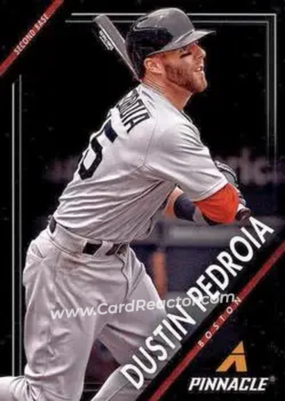 2013 Pinnacle #24 - Dustin Pedroia - Boston Red Sox - Front