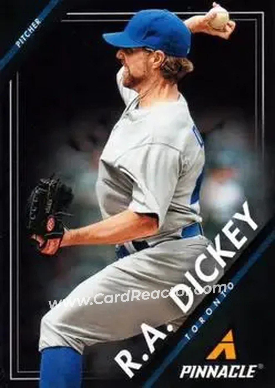 2013 Pinnacle #26 - R.A. Dickey - Toronto Blue Jays - Front