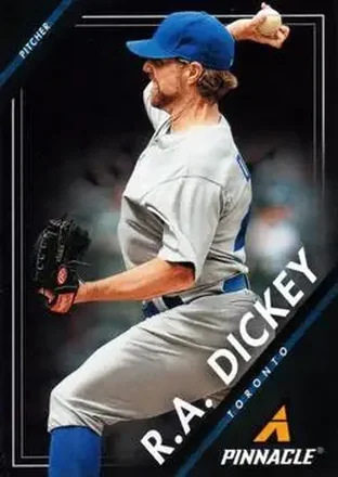2013 Pinnacle #26 - R.A. Dickey - Toronto Blue Jays