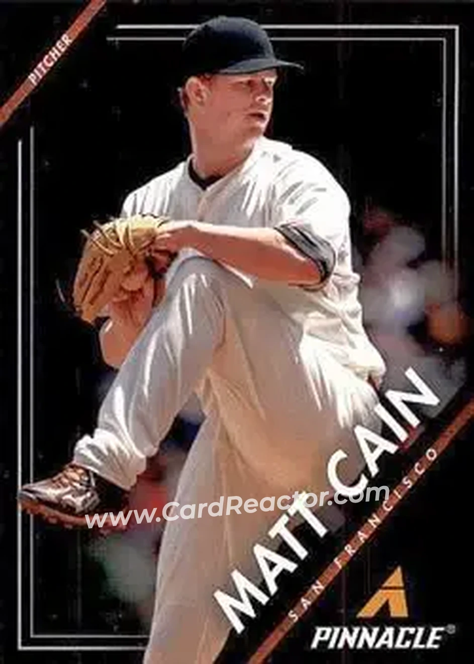 2013 Pinnacle #28 - Matt Cain - San Francisco Giants - Front 2013 Pinnacle #28 - Matt Cain - San Francisco Giants - Front