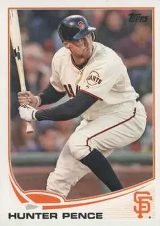 2013 Topps #3 - Hunter Pence - San Francisco Giants