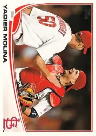2013 Topps #4 - Yadier Molina - St. Louis Cardinals