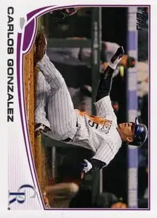 2013 Topps #5 - Carlos Gonzalez - Colorado Rockies