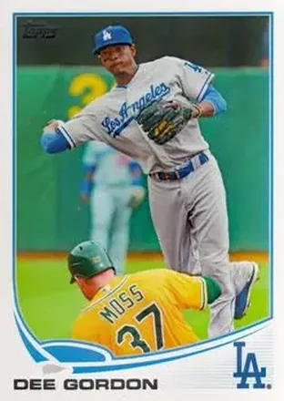 2013 Topps #9 - Dee Gordon - Los Angeles Dodgers