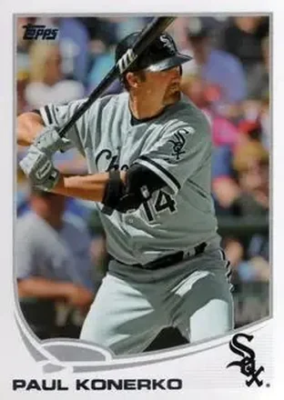2013 Topps #14 - Paul Konerko - Chicago White Sox