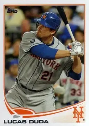 2013 Topps #21 - Lucas Duda - New York Mets