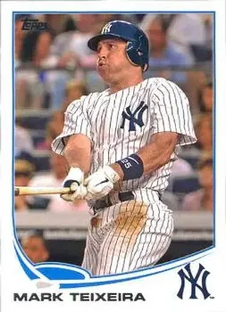 2013 Topps #25 - Mark Teixeira - New York Yankees