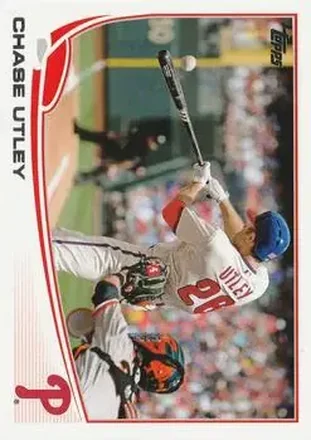 2013 Topps #26 - Chase Utley - Philadelphia Phillies