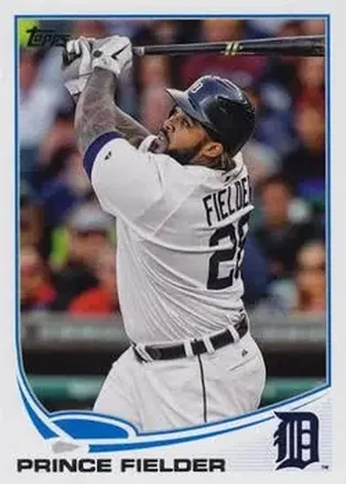 2013 Topps #28 - Prince Fielder - Detroit Tigers