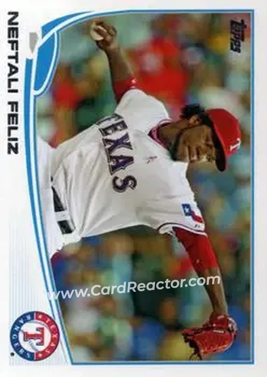 2013 Topps #30 - Neftali Feliz - Texas Rangers - Front