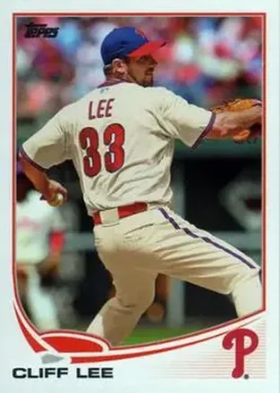 2013 Topps #33 - Cliff Lee - Philadelphia Phillies