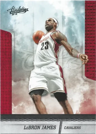 2009-10 Panini - Absolute Memorabilia #5 - LeBron James - Cleveland Cavaliers