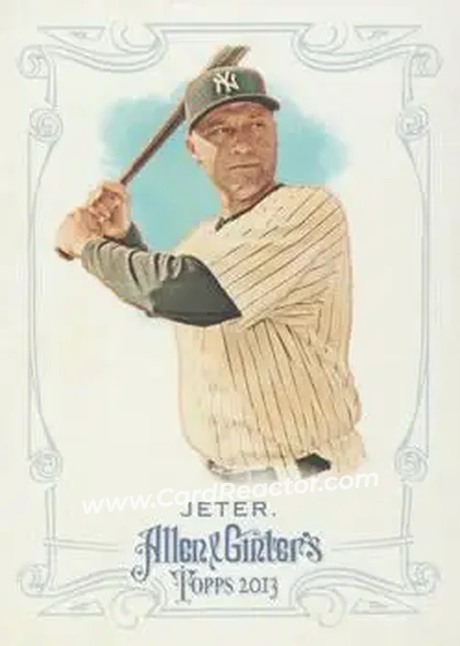 2013 Topps Allen & Ginter #2 - Derek Jeter - New York Yankees - Front