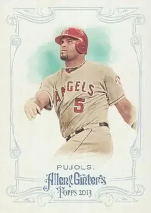 2013 Topps Allen & Ginter #5 - Albert Pujols - Los Angeles Angels