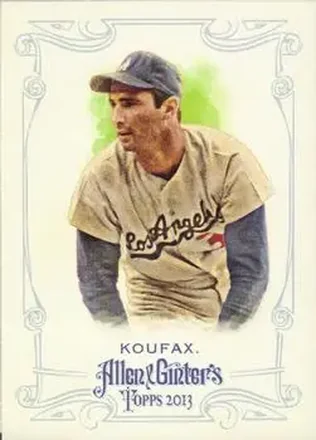2013 Topps Allen & Ginter #10 Sandy" Koufax