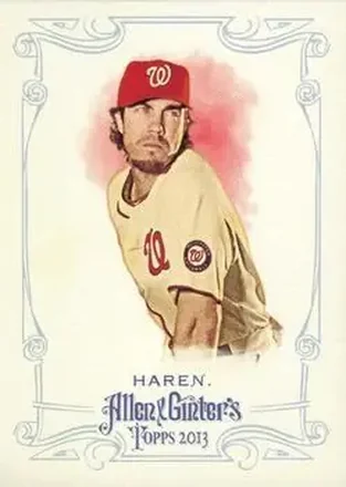 2013 Topps Allen & Ginter #12 Dan Haren