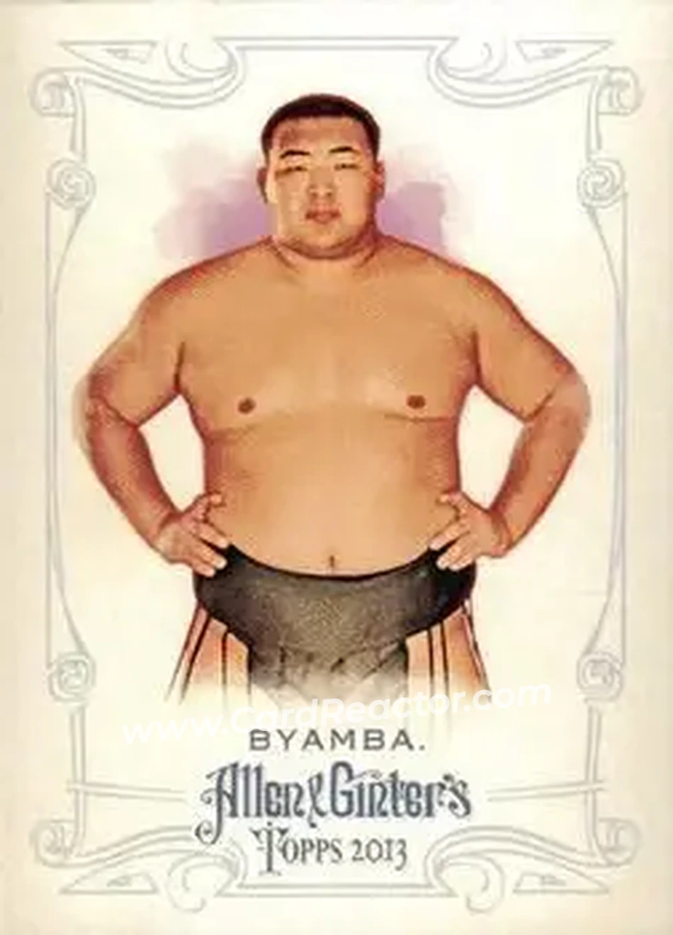 2013 Topps Allen & Ginter #21 - Byamba - Front