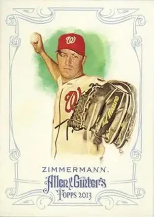2013 Topps Allen & Ginter #29 - Jordan Zimmermann - Washington Nationals