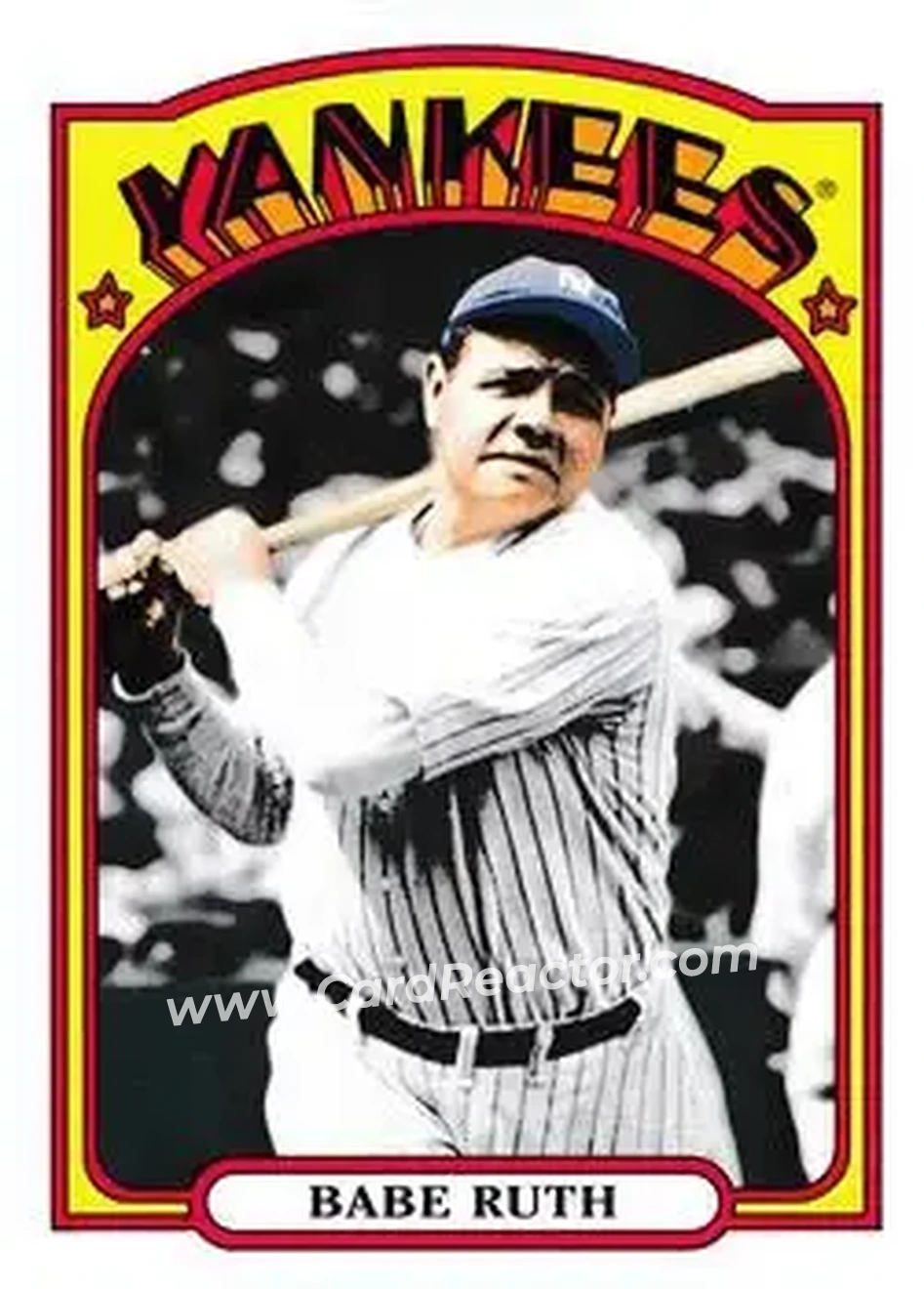 2013 Topps Archives #1 - Babe Ruth - New York Yankees - Front