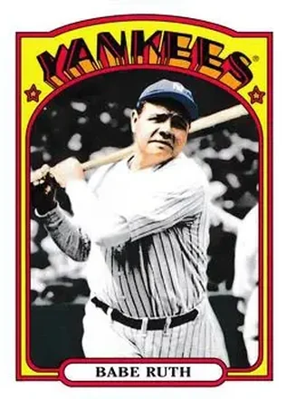 2013 Topps Archives #1 - Babe Ruth - New York Yankees