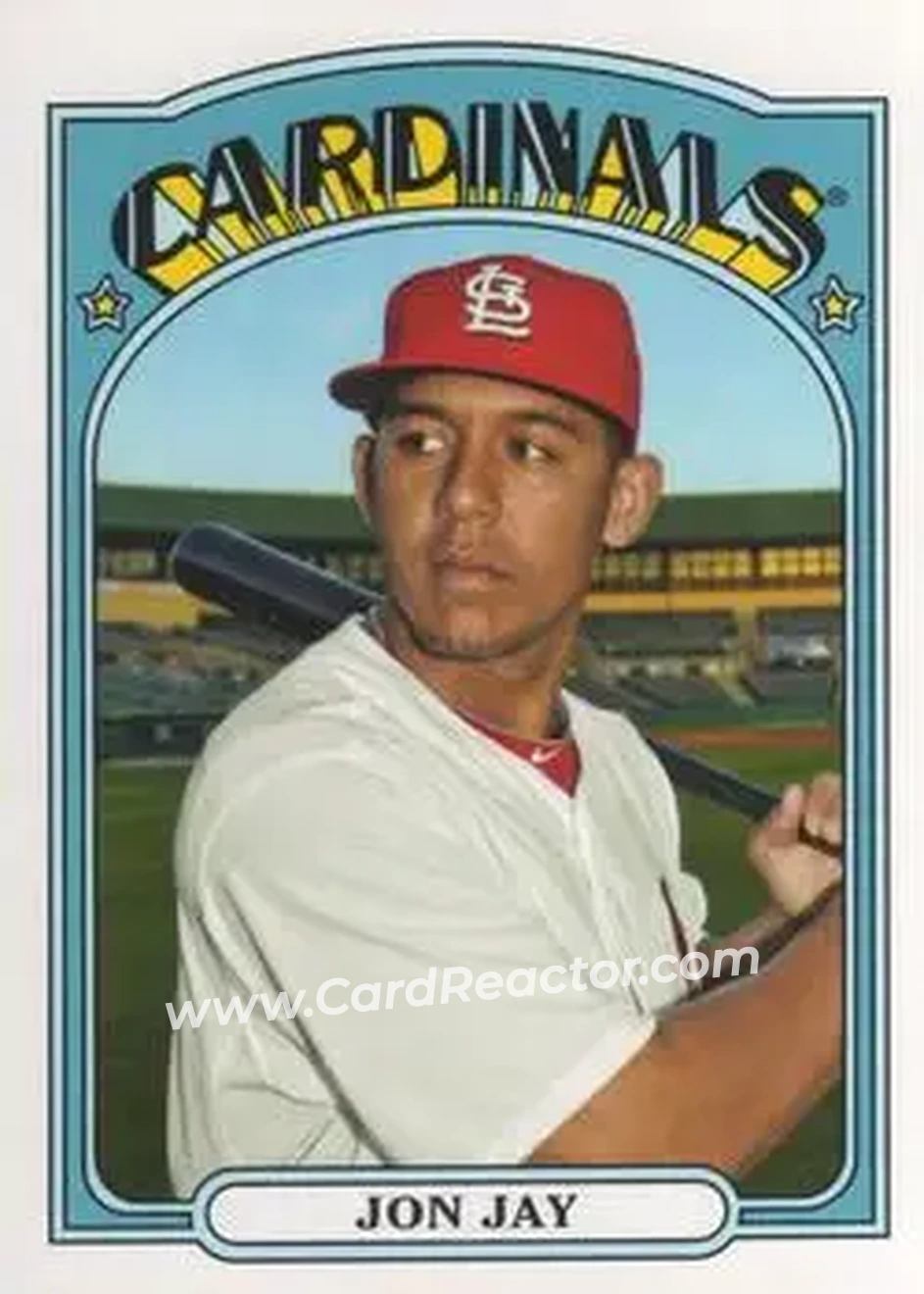 2013 Topps Archives #7 - Jon Jay - St. Louis Cardinals - Front