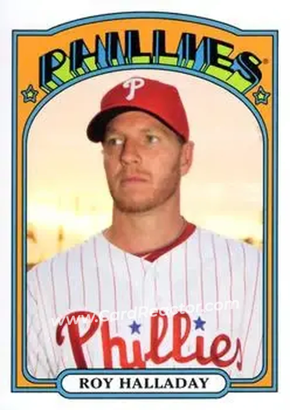 2013 Topps Archives #8 - Roy Halladay - Philadelphia Phillies - Front
