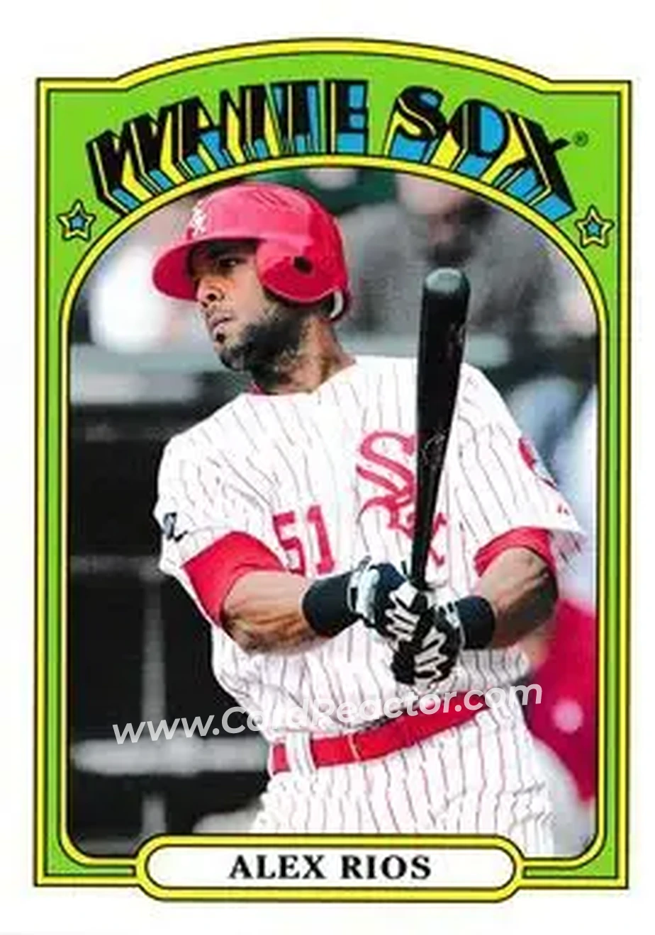 2013 Topps Archives #22 - Alex Rios - Chicago White Sox - Front