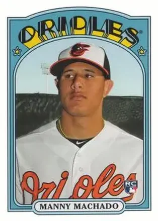 2013 Topps Archives #27 - Manny Machado - Baltimore Orioles