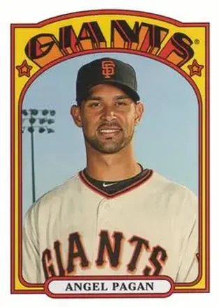 2013 Topps Archives #29 - Angel Pagan - San Francisco Giants